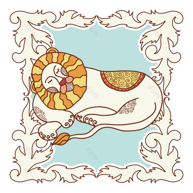 插图图片,图标元素,十二星座PNG,装饰画免抠素材